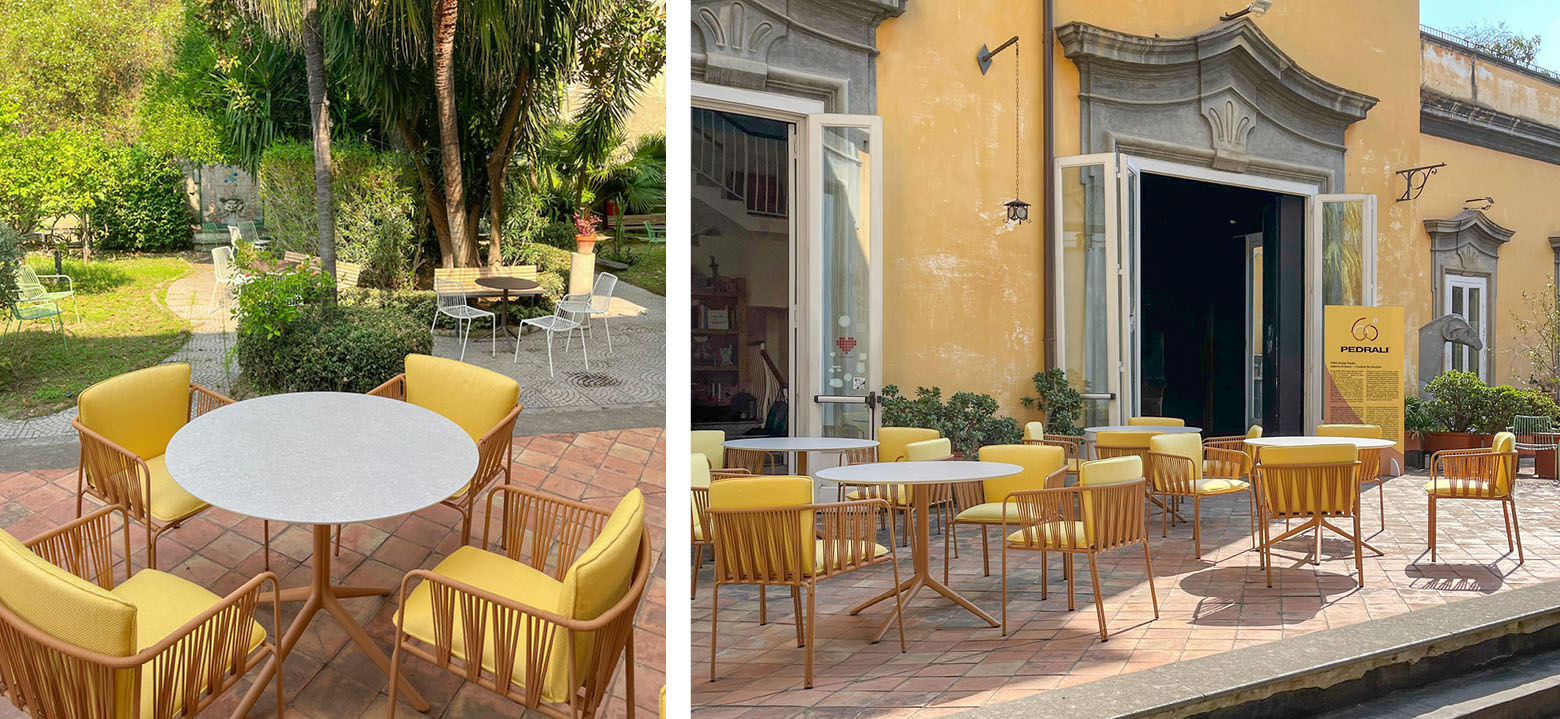 Pedrali et DWA Design Studio pour EDIT Napoli 2023